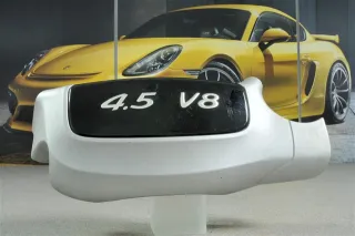  Декоративная крышка двигателя Porsche Cayenne 955 Арт e6332812, вид 2