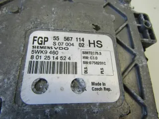 Z16XER 55567114 Блок управления двигателем Opel Astra H Арт e9042160, вид 3