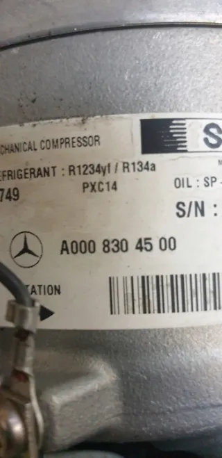 A0008304500 Компрессор кондиционера Mercedes C W205 Арт e9277978, вид 2