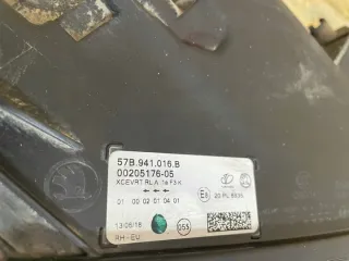 57B941016B Фара правая Skoda Karoq Арт e10671348, вид 4