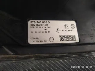 57B941016 Фара правая Skoda Karoq Арт e10671397, вид 14