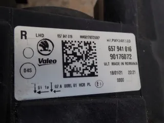 657941016 Фара правая Skoda Scala Арт e10671842, вид 6