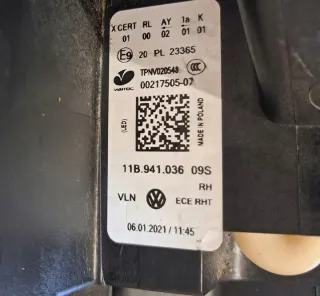 11B941036 Фара правая Volkswagen ID4 Арт e10675990, вид 10