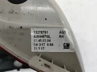 13278790 13278791 Фара противотуманная левая Opel Zafira C Арт e10683318, вид 7