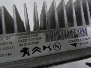 9831447680 Блок управления (другие) Peugeot 508 2 Арт e10685133, вид 2