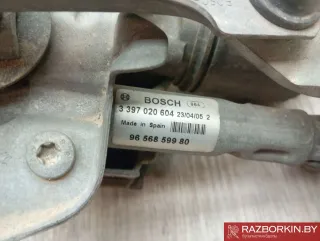 3397020604,9656859980 Механизм стеклоочистителя (трапеция дворников) Peugeot 407 Арт 37657_1, вид 2