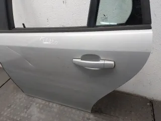 12780340 Дверь задняя левая серебристая Saab 9-3 1 Арт 9448448, вид 4