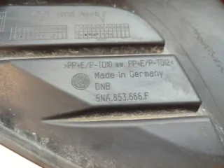 5NA853666F Накладка бампера Volkswagen Tiguan 2 Арт VZ238914, вид 7