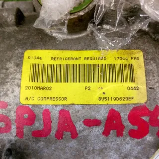 8V5119D629EF Компрессор кондиционера Ford Fiesta 6 Арт 2-71195, вид 7