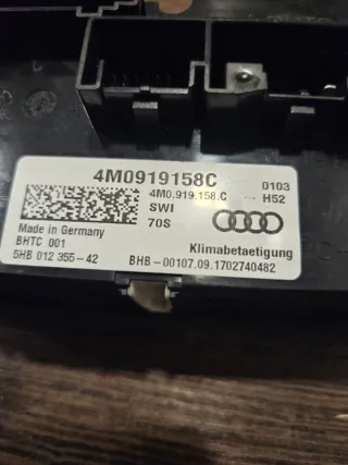 4M0919158C Панель управления климатом Audi Q7 4M Арт 2-87777, вид 7