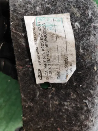 A20369043419F08 Обшивка багажника Mercedes C W203 Арт 2-119306, вид 4