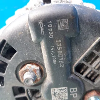 13500582 Генератор Opel Astra J 1.4л Арт 2-133807, вид 5