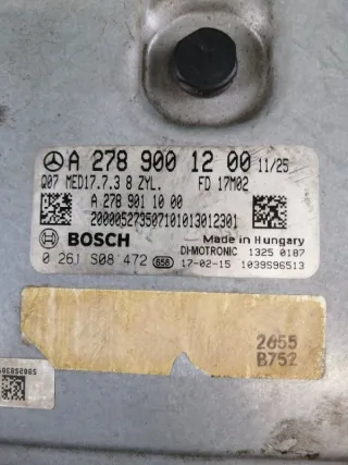 A2789001200 Блок управления двигателем Mercedes S W222 Арт 2-194715, вид 2