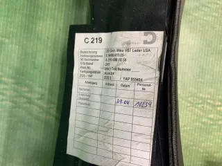 A2196801850 Подлокотник Mercedes CLS C219 Арт 2-297327, вид 8