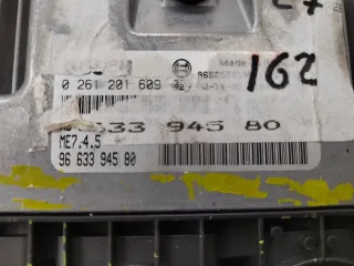 9663394580 0261201609 Блок управления двигателем комплект Peugeot 307 1.6л Арт 2-306393, вид 3