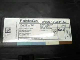 AV6N19G481AJ Блок управления центральным замком Ford Focus 3 Арт 2-317958, вид 3