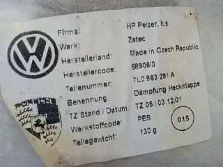 95555560301PCJ Обшивка крышки багажника Porsche Cayenne 955 Арт 2-422572, вид 5
