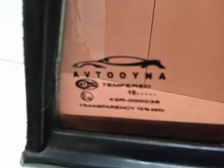 90196930 Стекло двери задней правой Daewoo Nexia 1 restailing Арт 2-453975, вид 3