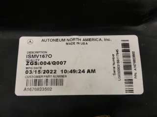 A1676823102 Изоляция колесной арки Mercedes CLA c118 Арт 2-454604, вид 3