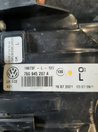 760945207A Фонарь задний левый Volkswagen Touareg 3 Арт 2-501978, вид 9