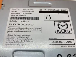KA0H 66 DRX Tv-тюнер Mazda CX-9 2 Арт 2-504768, вид 5