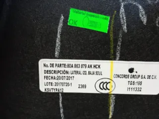 80A863879AKHCK Обшивка багажника Audi Q5 2 Арт 2-524506, вид 5