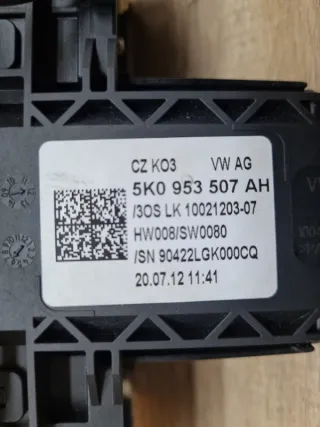 5k0953513m Переключатель подрулевой (стрекоза) Volkswagen Tiguan 1 Арт 2-533713, вид 10