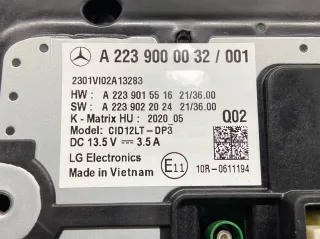 A2239000032 Монитор Mercedes S W223 Арт 2-537110, вид 6