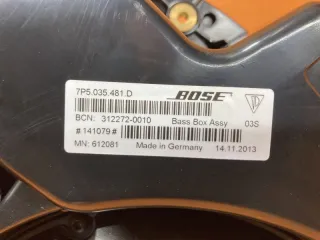 7P5 035 481 D Сабвуфер Porsche Cayenne 958 Арт 2-544978, вид 4
