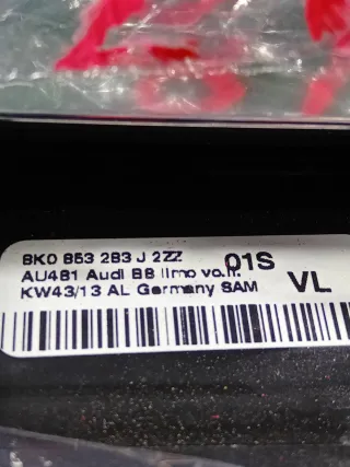 8K0853283J Молдинг стекла двери (комплект) Audi A4 B8 Арт 2-553667, вид 5