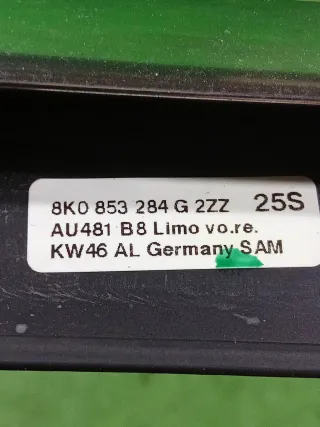 8K0853284J Молдинг стекла двери (комплект) Audi A4 B8 Арт 2-553721, вид 6