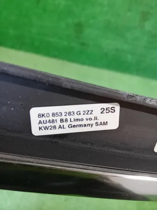 8K0853283J Молдинг стекла двери (комплект) Audi A4 B8 Арт 2-553725, вид 5