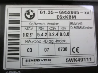 61356952665 Блок управления (другие) BMW 6 E63/E64 Арт 2-616003, вид 3