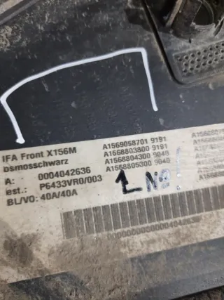A1568854100 Бампер передний Mercedes A W168 Арт 2-631167, вид 6