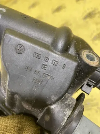 03G121132B Фланец (тройник) системы охлаждения Volkswagen Passat B6 Арт 2-678340, вид 5