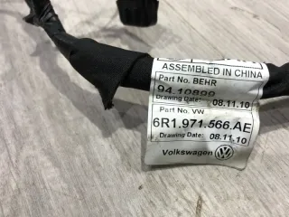 6R1971566AE Проводка мотора отопителя Volkswagen Polo Sedan 5 Арт 2-688981, вид 6