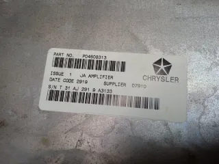 P04608313 Усилитель акустический Chrysler Stratus 1 Арт 2-702377, вид 5
