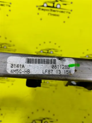 4M5G9D280DB Топливная рампа с форсунками Ford Focus 1 Арт 2-706412, вид 3