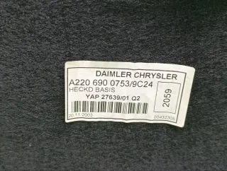 A2206900753 Обшивка крышки багажника Mercedes E W211 Арт 2-729773, вид 11