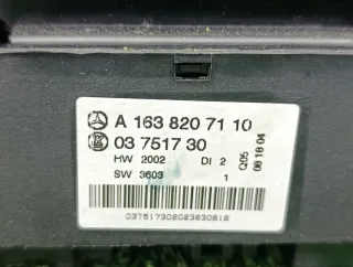 A1638207110 Блок кнопок Mercedes ML W163 Арт 2-739706, вид 4
