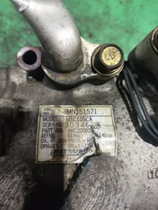 MR460704 Компрессор кондиционера Mitsubishi Outlander 1 Арт 2-751583, вид 8