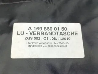 A1698600150 Аптечка Mercedes A W176 Арт 2-788955, вид 5