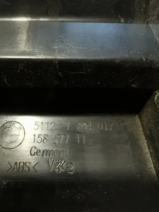 51127204017 Кронштейн крепления бампера BMW 5 F10/F11/GT F07 Арт 2-802193, вид 3