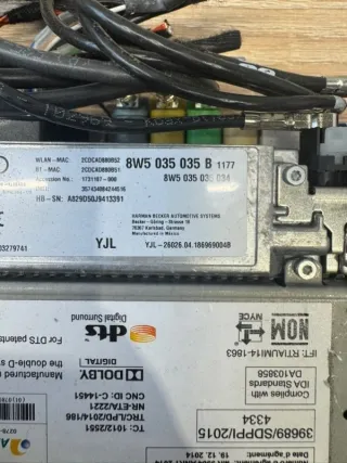 8W5035035B Магнитола Audi Q5 1 Арт 2-844215, вид 5