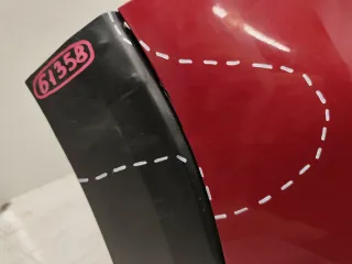 86611H0900 Бампер задний Kia Rio 4 restailing Арт 2-880102, вид 17