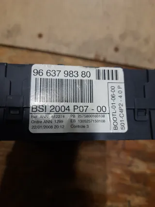6580PJ Блок предохранителей Peugeot 207 Арт 2-885047, вид 7