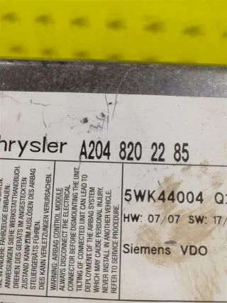 A2048202285 Блок AirBag Mercedes C W204 Арт 2-915517, вид 4