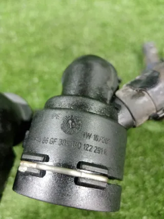 1K0121157DQ Патрубок радиатора печки Volkswagen Scirocco 3 Арт 2-925443, вид 5