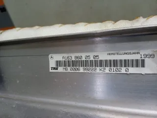 A1638600505 Подушка безопасности Mercedes ML W163 Арт 2-941443, вид 7