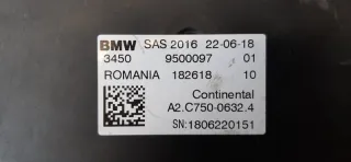 34501543906 Блок управления sas BMW X3 G01 Арт 2-945016, вид 4
